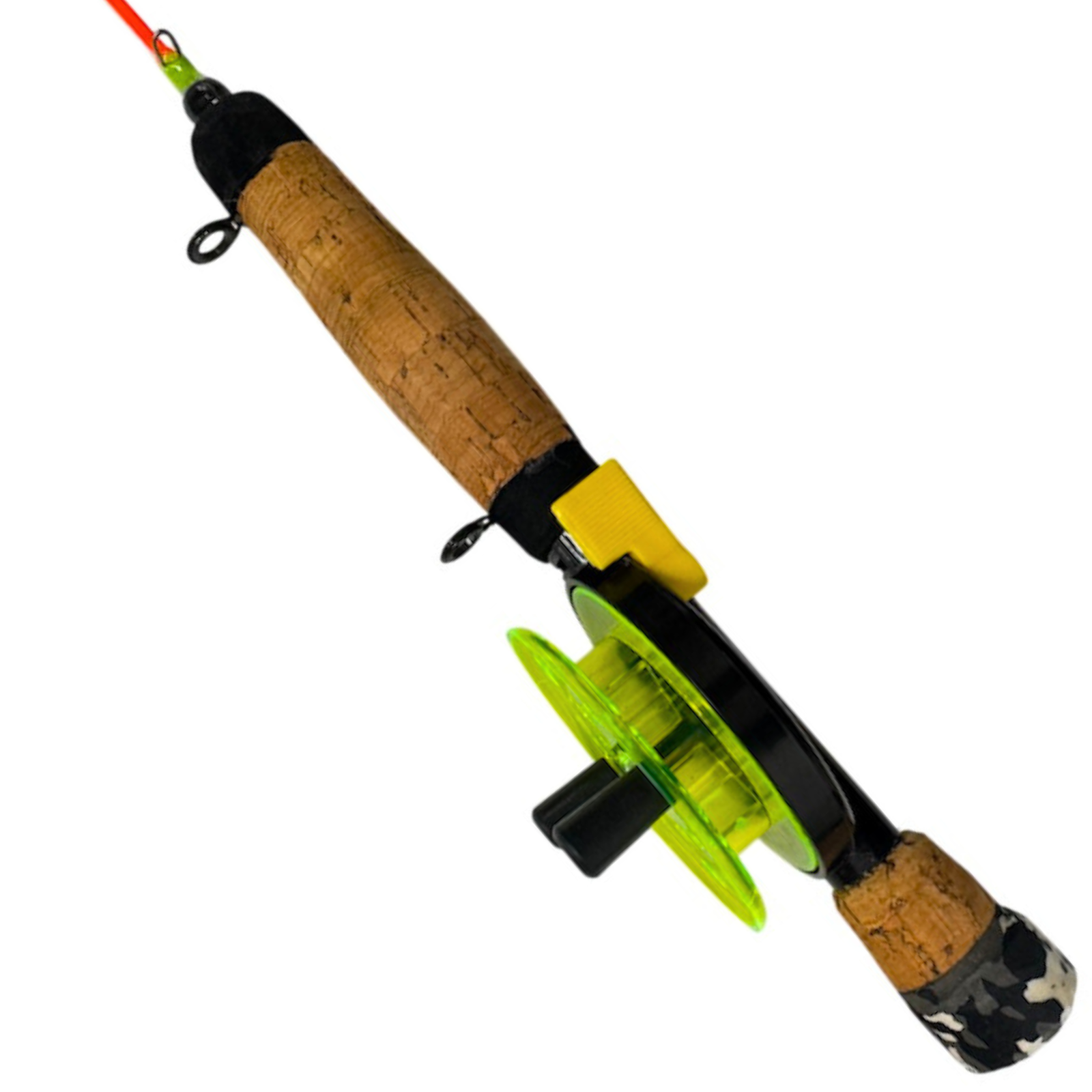 Kirpunvapa Käännetty Delfin 70mm 42cm Pilkkivapa vaakapuola | Notkea - FL. Oranssi