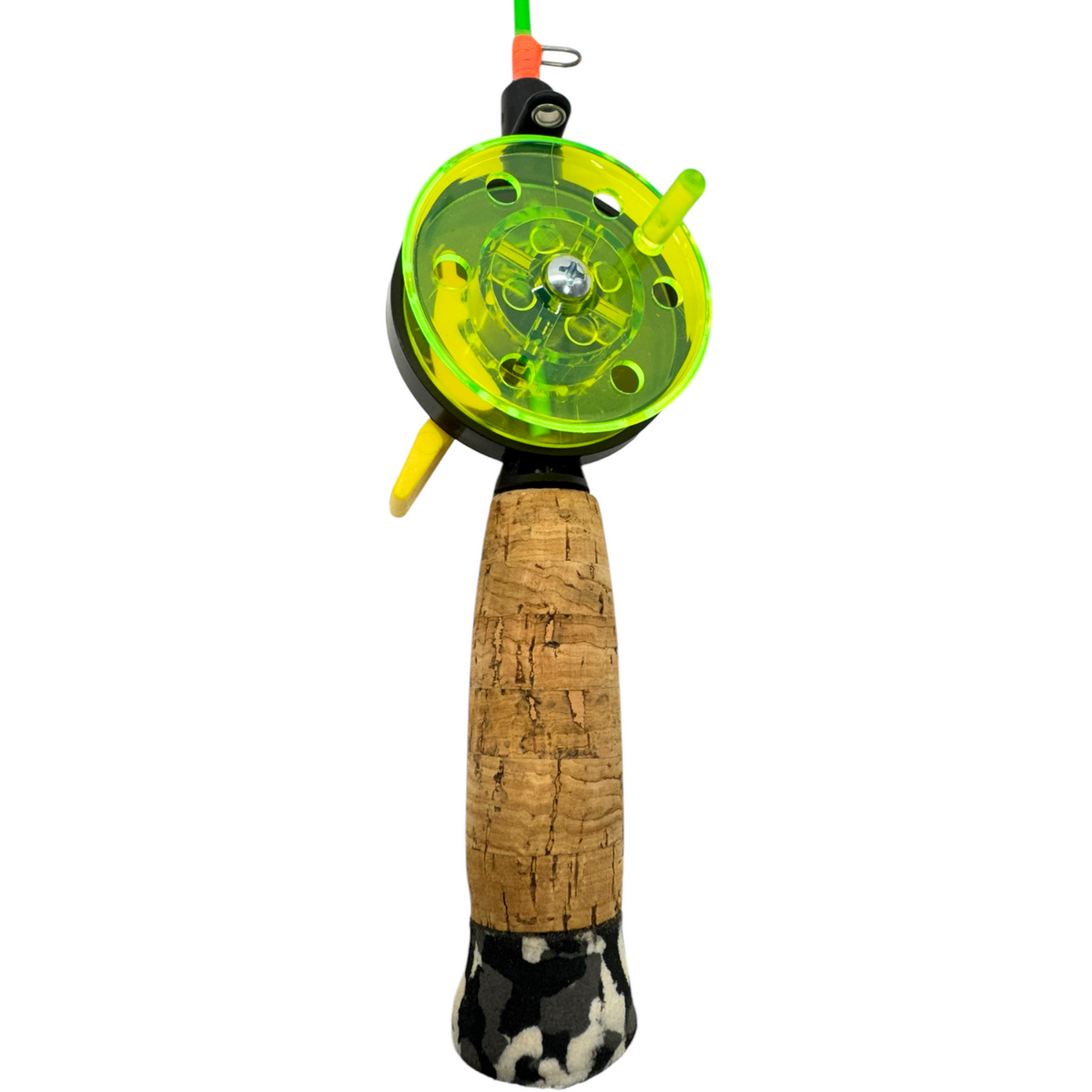 Kirpunvapa Modattu Delfin 50mm 40cm Pilkkivapa pystypuola | Jäykkä - FL.Vihreä