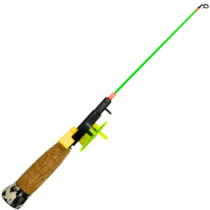 Kirpunvapa Modattu Delfin 50mm 40cm Pilkkivapa vaakapuola | Jäykkä - FL.Vihreä