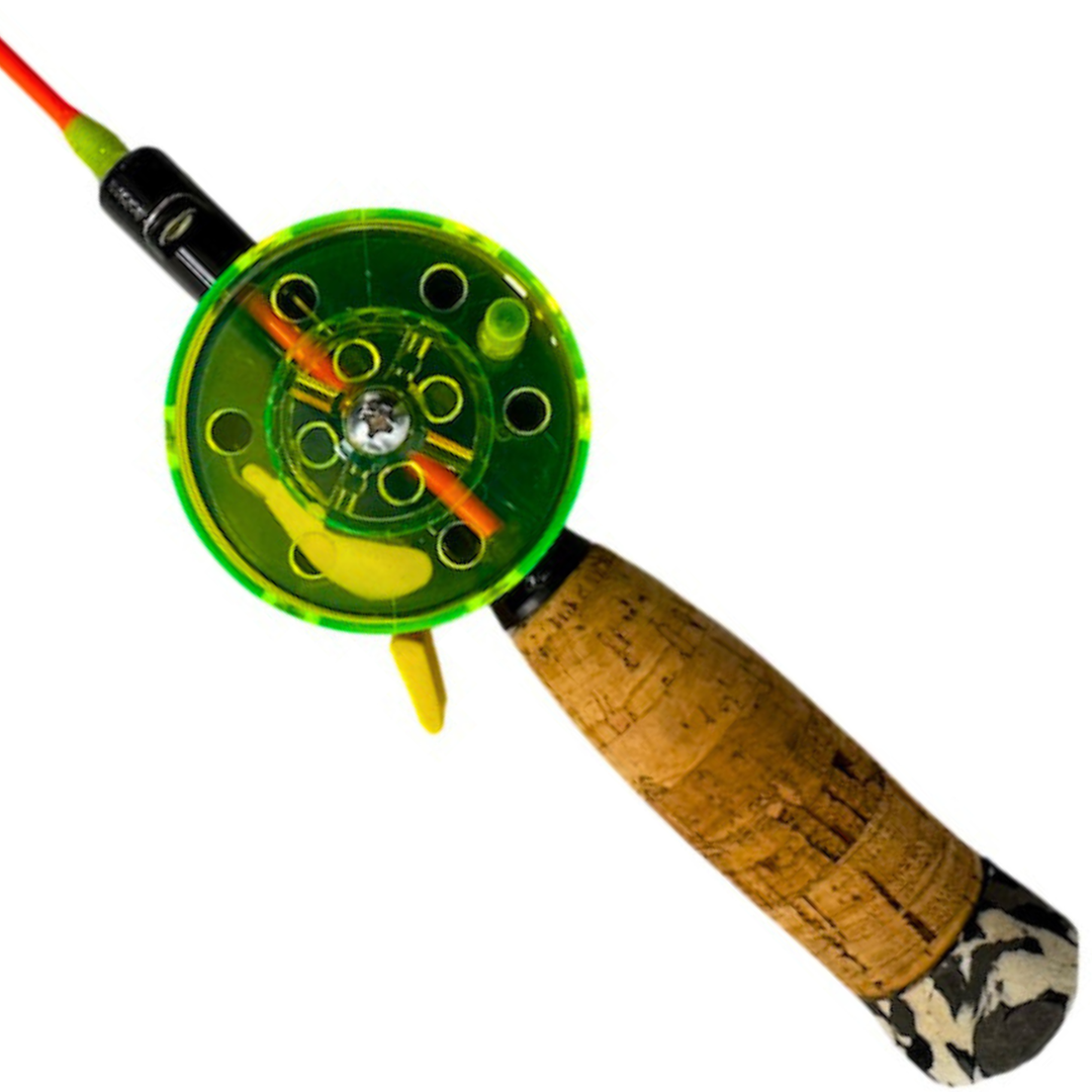 Kirpunvapa Modattu Delfin 50mm 40cm Pilkkivapa pystypuola | Notkea - FL. Oranssi