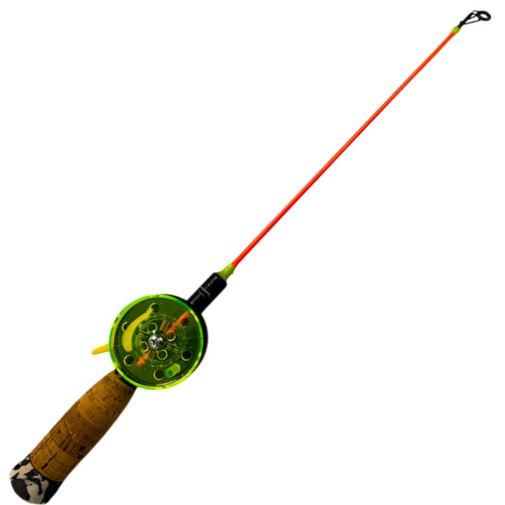 Kirpunvapa Modattu Delfin 50mm 40cm Pilkkivapa pystypuola | Notkea - FL. Oranssi