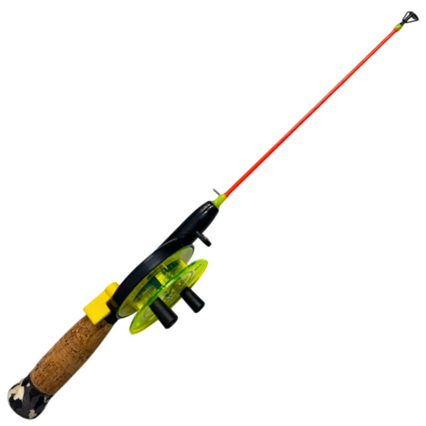 Kirpunvapa Modattu Delfin 70mm 42cm Pilkkivapa pystypuola | Notkea - FL. Oranssi