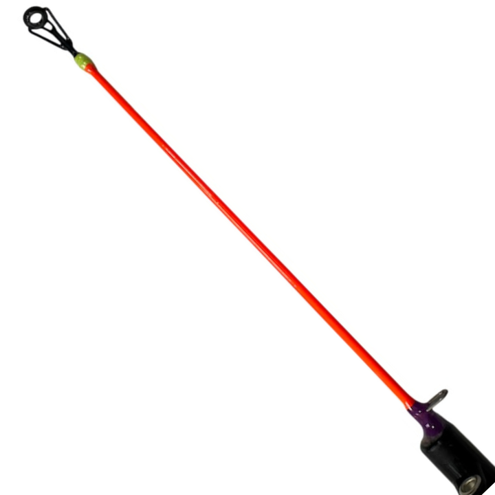 Kirpunvapa Modattu Delfin 50mm 35cm Pilkkivapa vaakapuola | Notkea - FL. Oranssi