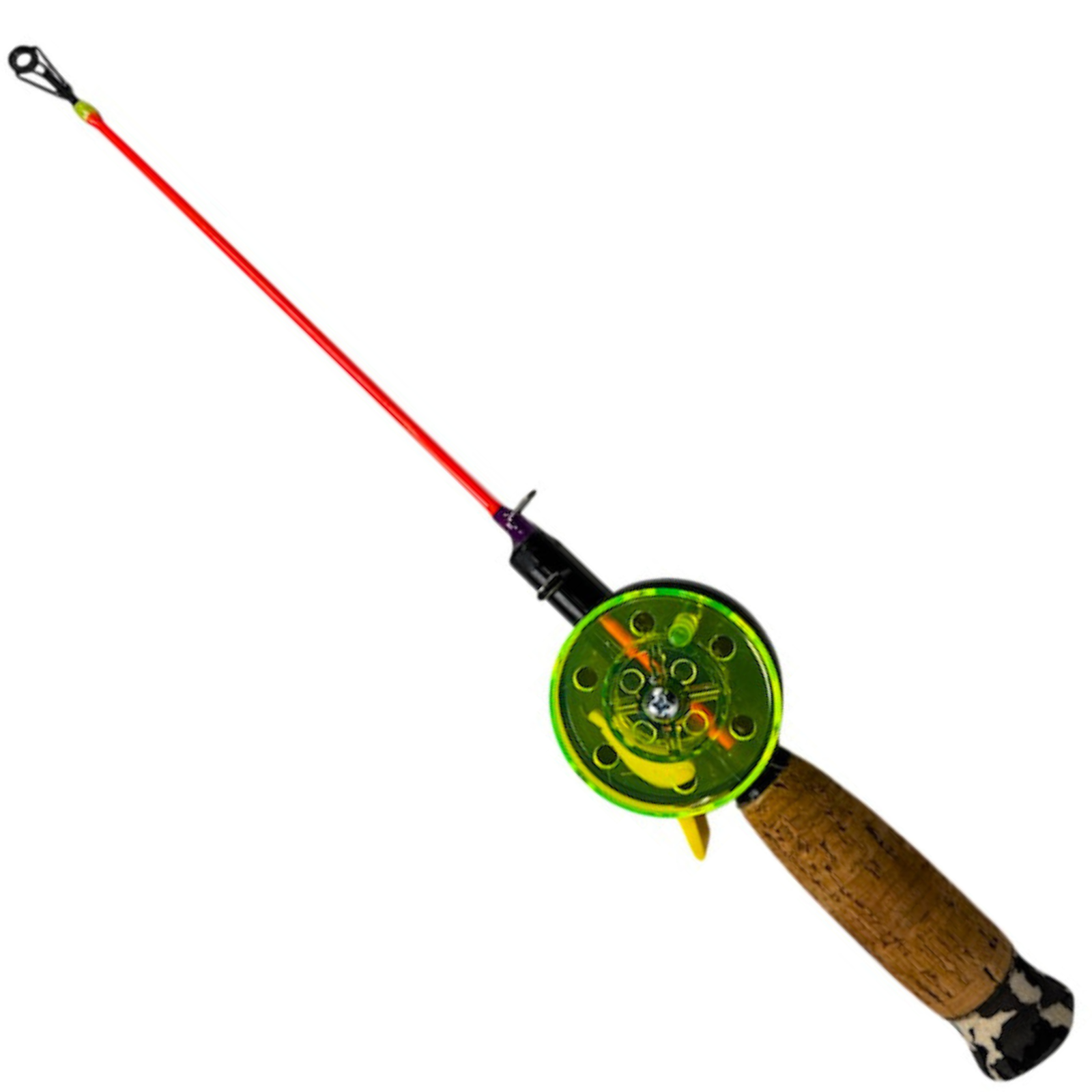 Kirpunvapa Modattu Delfin 50mm 35cm Pilkkivapa vaakapuola | Notkea - FL. Oranssi