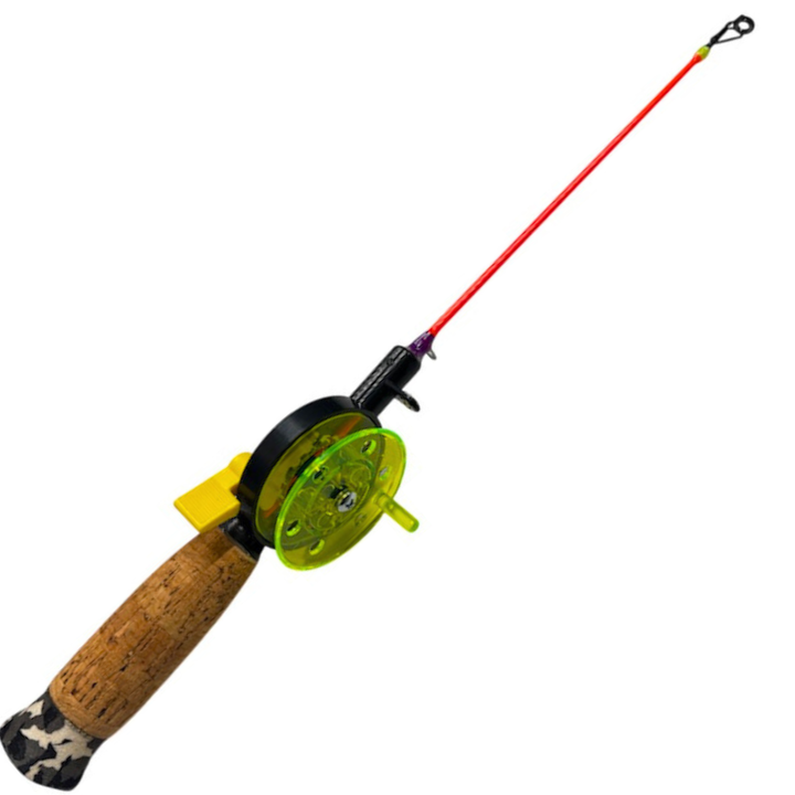 Kirpunvapa Modattu Delfin 50mm 35cm Pilkkivapa vaakapuola | Notkea - FL. Oranssi