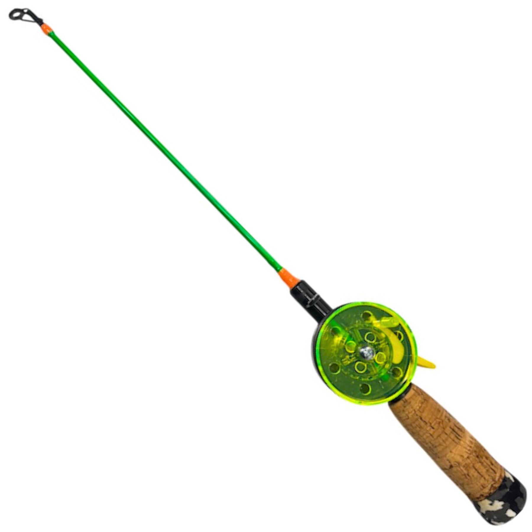 Kirpunvapa Modattu Delfin 50mm 40cm Pilkkivapa pystypuola | Jäykkä - FL.Vihreä