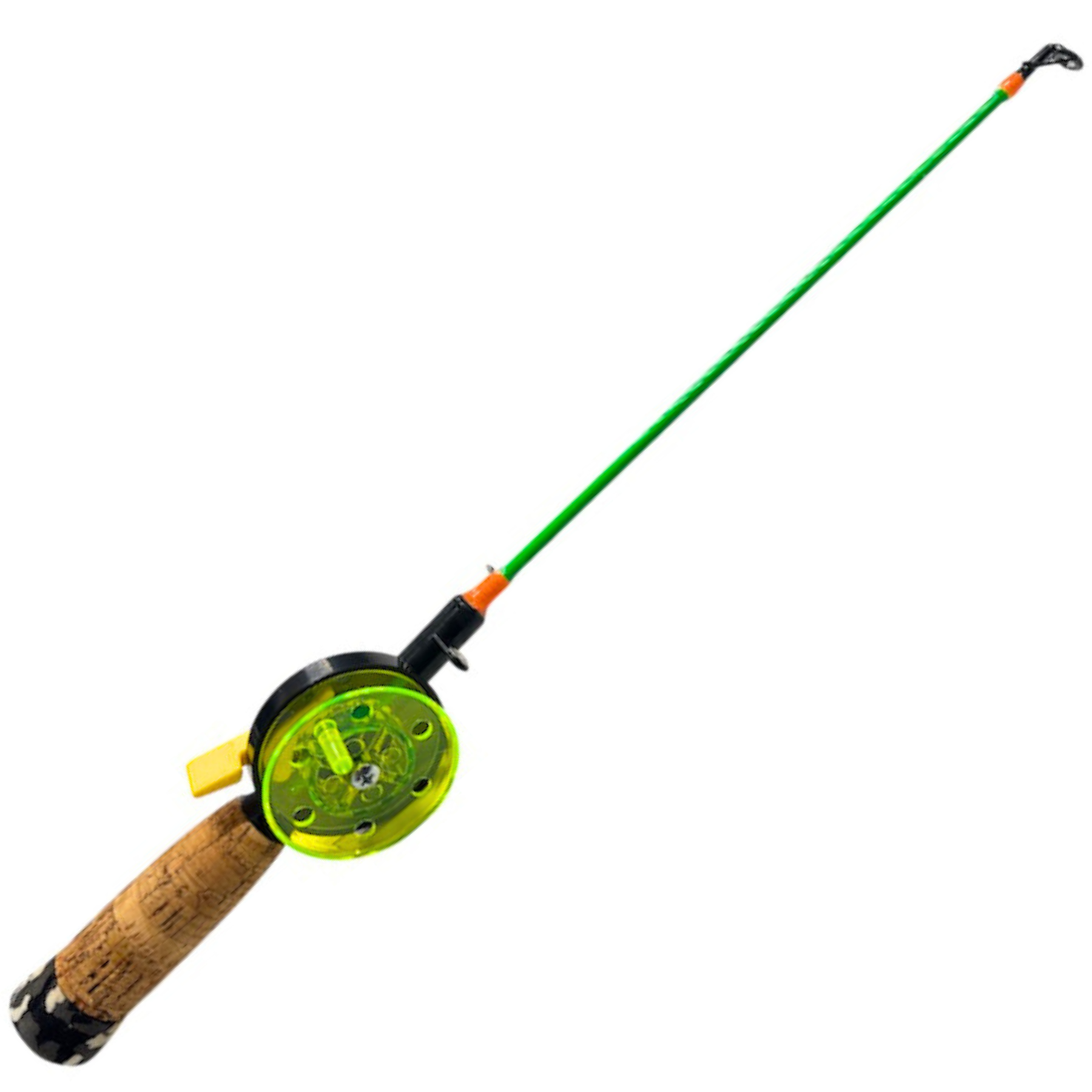 Kirpunvapa Modattu Delfin 50mm 40cm Pilkkivapa pystypuola | Jäykkä - FL.Vihreä