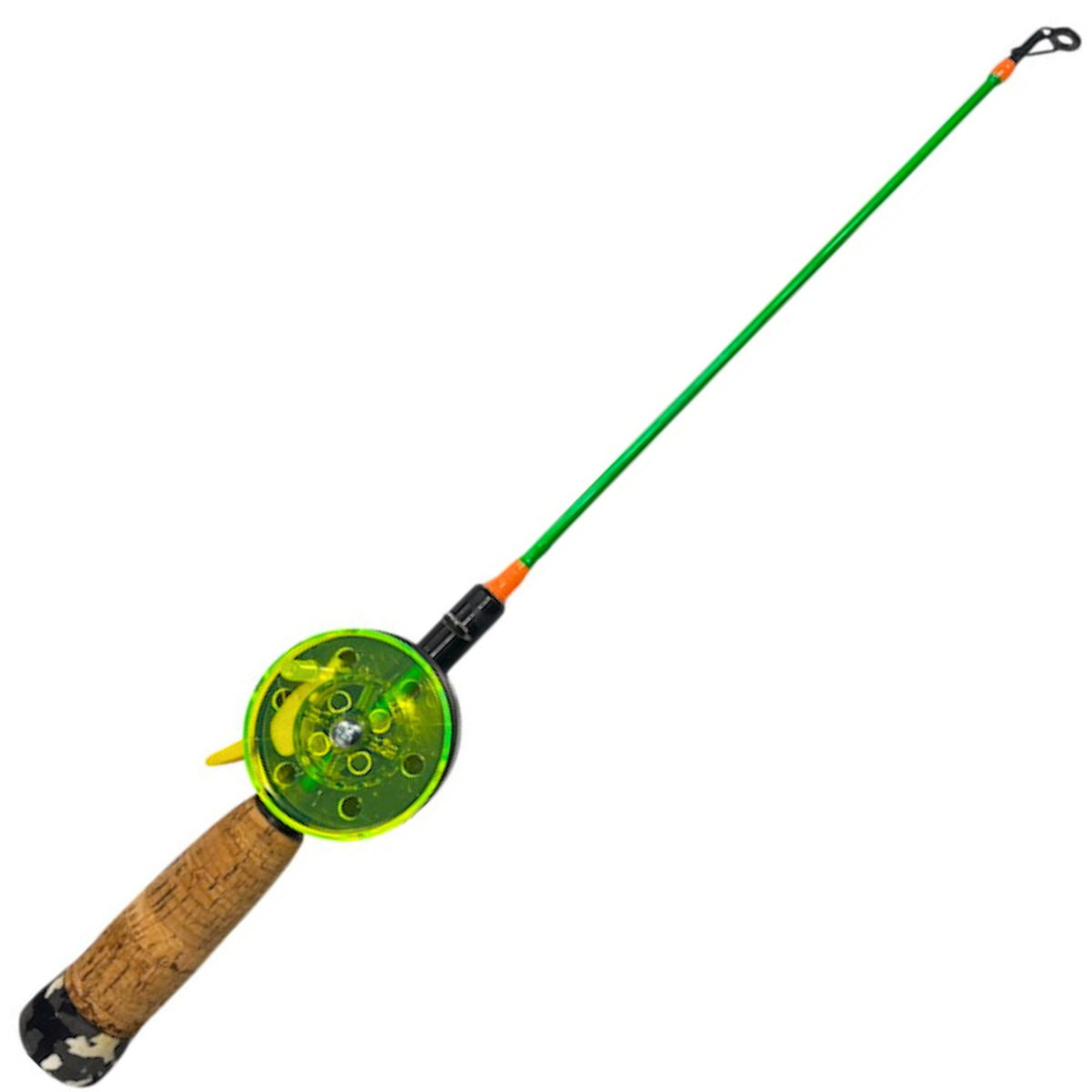 Kirpunvapa Modattu Delfin 50mm 40cm Pilkkivapa pystypuola | Jäykkä - FL.Vihreä