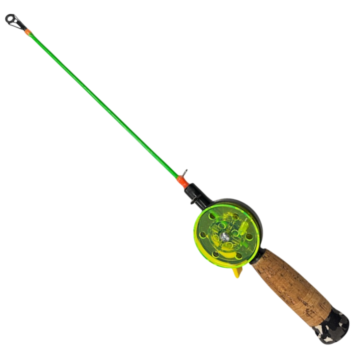 Kirpunvapa Modattu Delfin 50mm 40cm Pilkkivapa vaakapuola | Jäykkä - FL.Vihreä