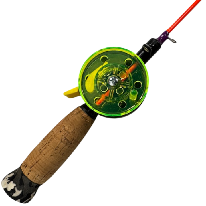 Kirpunvapa Modattu Delfin 50mm 40cm Pilkkivapa vaakapuola | Notkea - FL. Oranssi