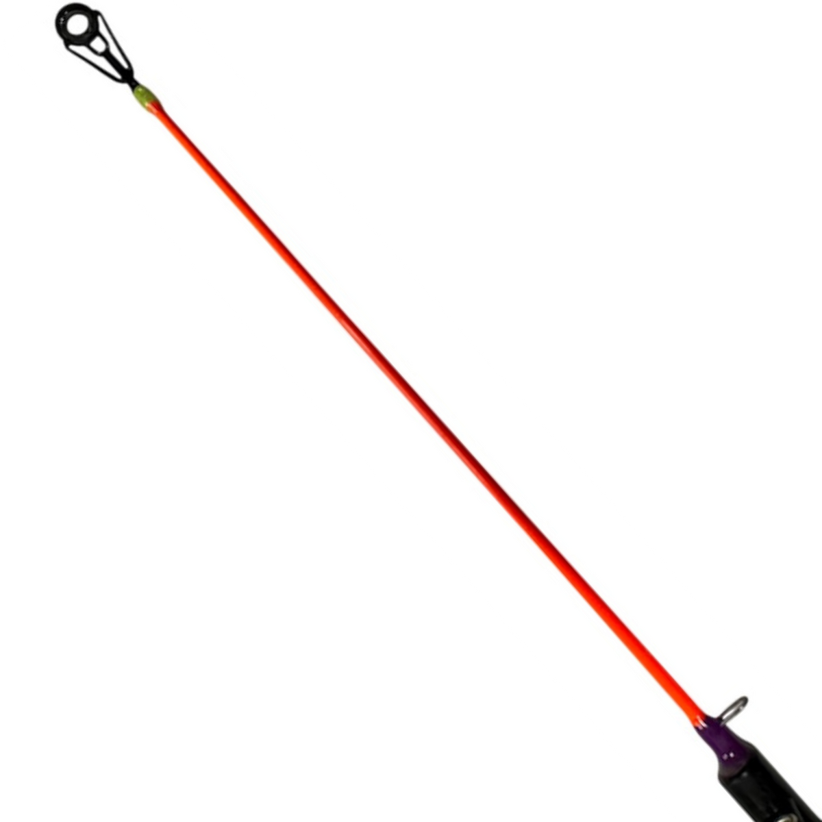 Kirpunvapa Modattu Delfin 50mm 40cm Pilkkivapa vaakapuola | Notkea - FL. Oranssi