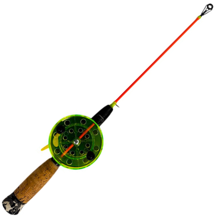 Kirpunvapa Modattu Delfin 70mm 42cm Pilkkivapa vaakapuola | Notkea - FL. Oranssi