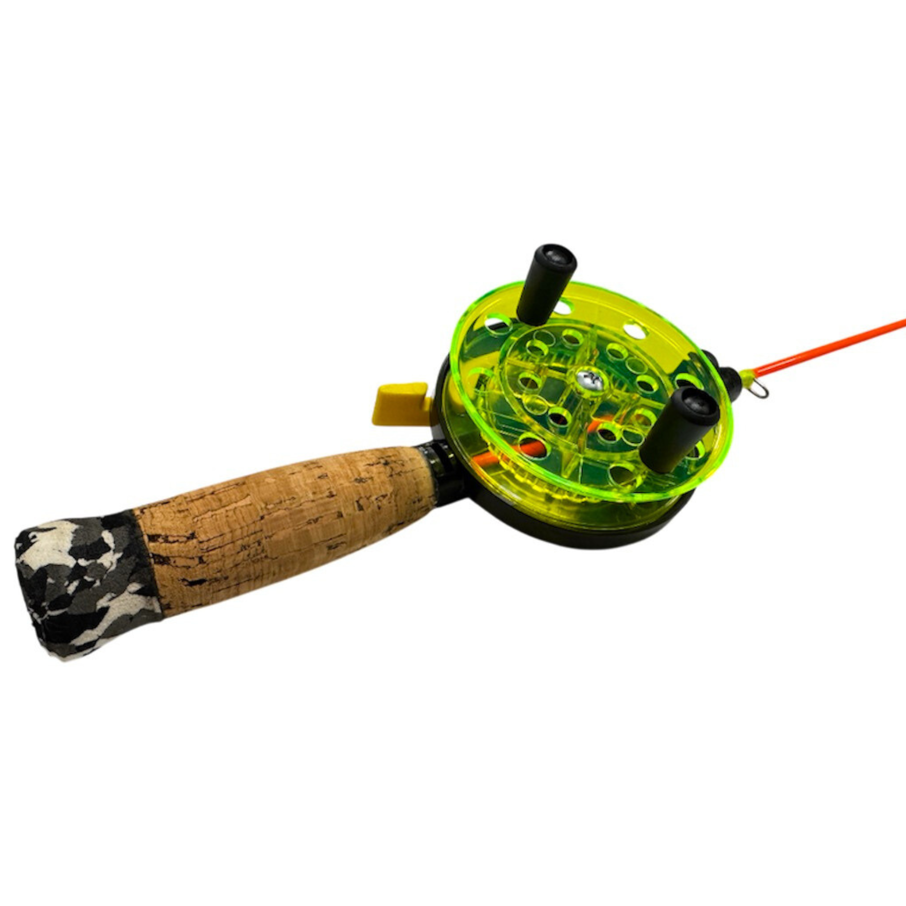 Kirpunvapa Modattu Delfin 70mm 42cm Pilkkivapa vaakapuola | Notkea - FL. Oranssi