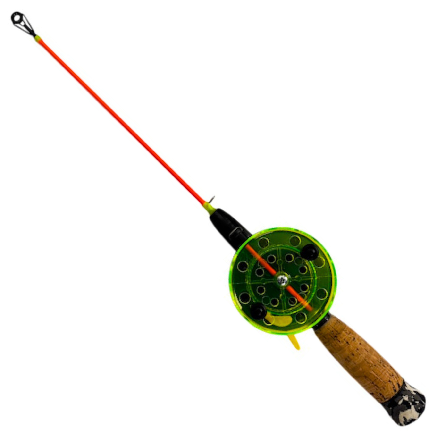 Kirpunvapa Modattu Delfin 70mm 42cm Pilkkivapa vaakapuola | Notkea - FL. Oranssi