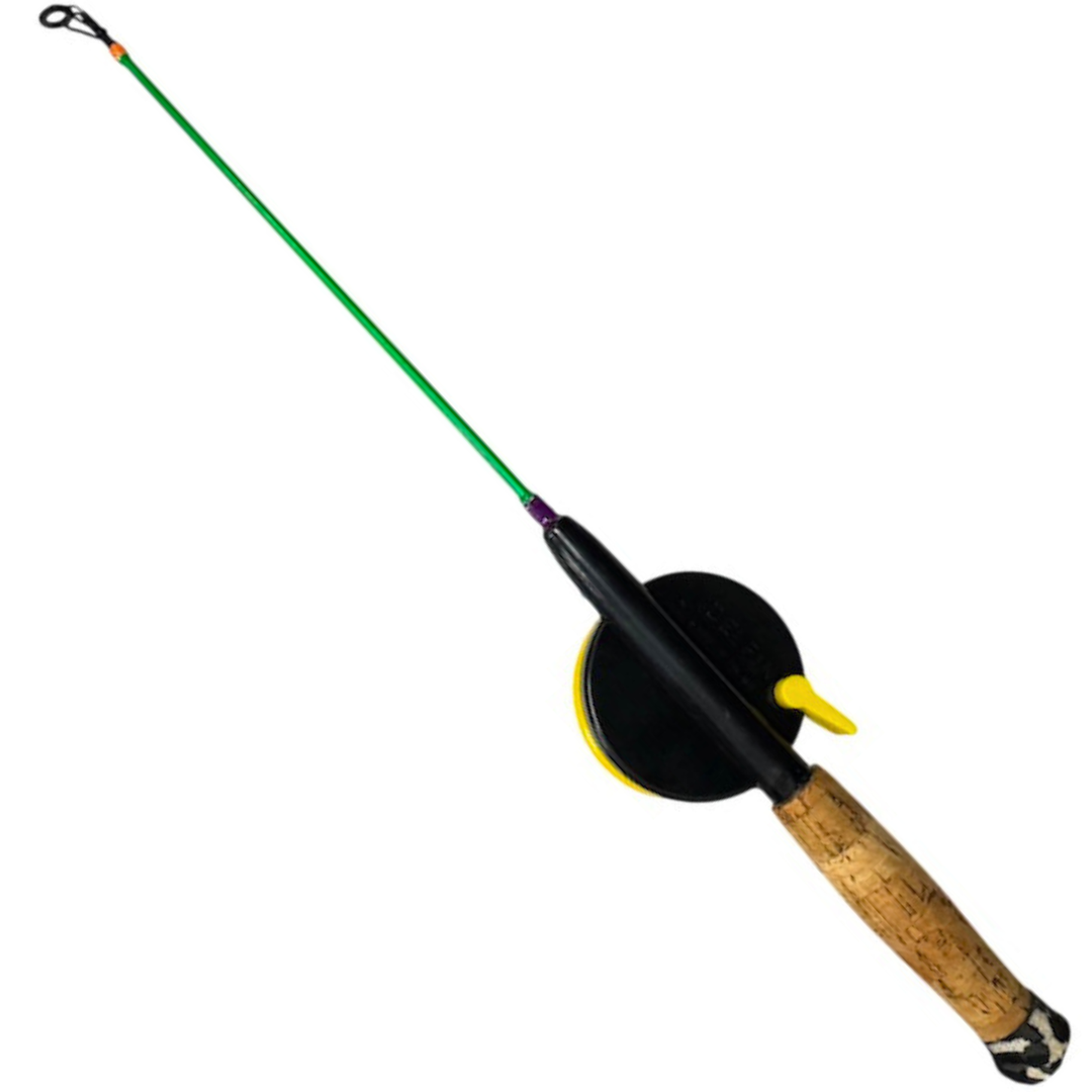 Kirpunvapa Modattu Delfin 70mm 47cm Pilkkivapa pystypuola | Jäykkä - FL.Vihreä