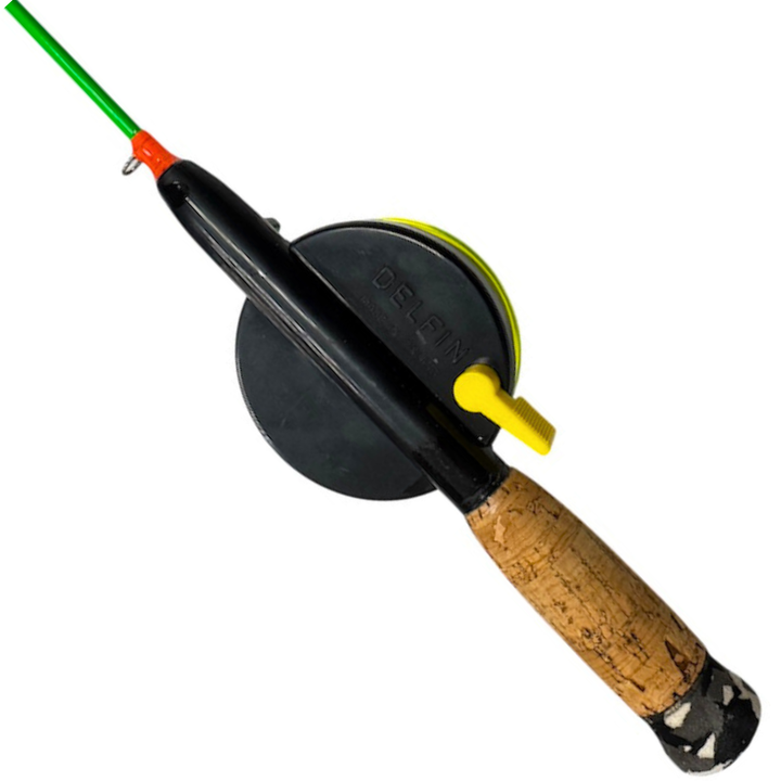 Kirpunvapa Modattu Delfin 70mm 47cm Pilkkivapa vaakapuola | Jäykkä - FL.Vihreä