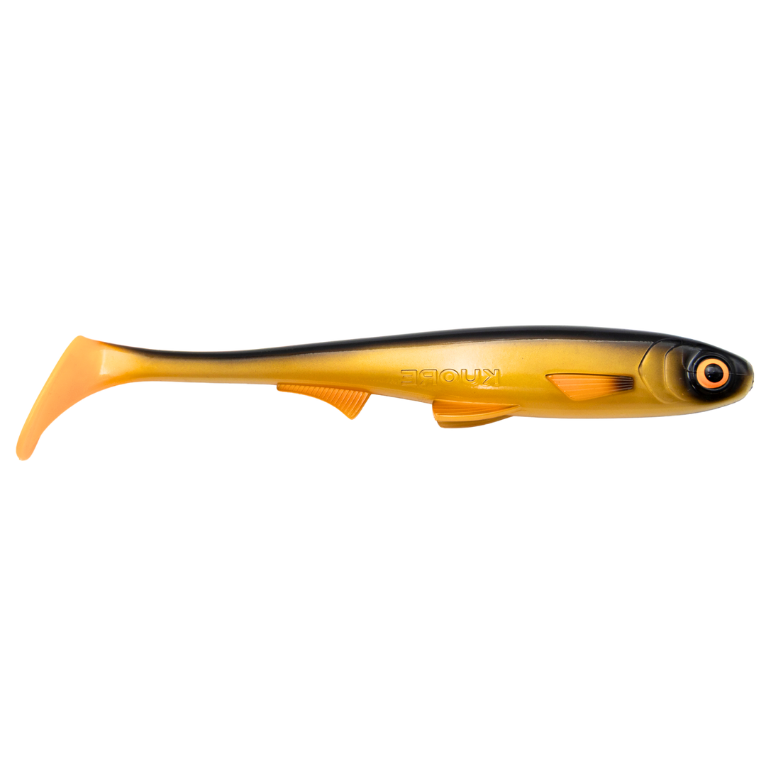 Kuore Bigfoot 30cm 144g Haukijigi 1kpl | Golden Roach UV