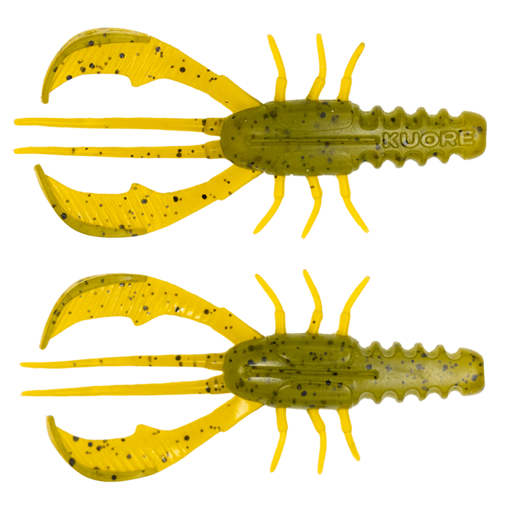 Kuore Bouncer 6.5cm 2.6g Jigi 5kpl | Green Pumpkin