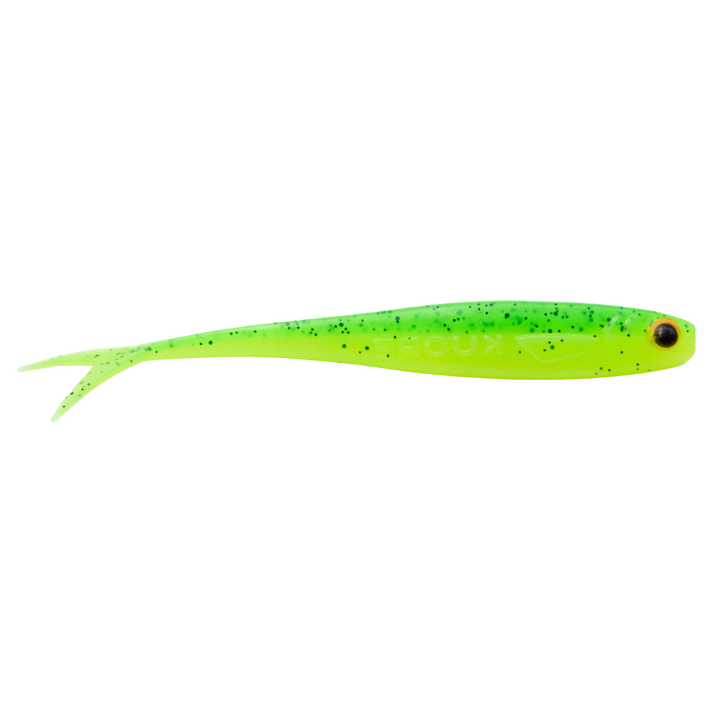 Kuore Feather 9cm 2.7g Jigi 4kpl | Fire Perch UV