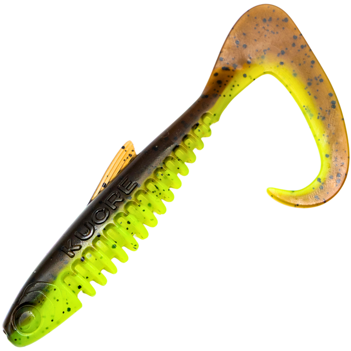 Kuore Reaper 7cm 2.5g Jigi 3kpl | Chartreuse Brown UV