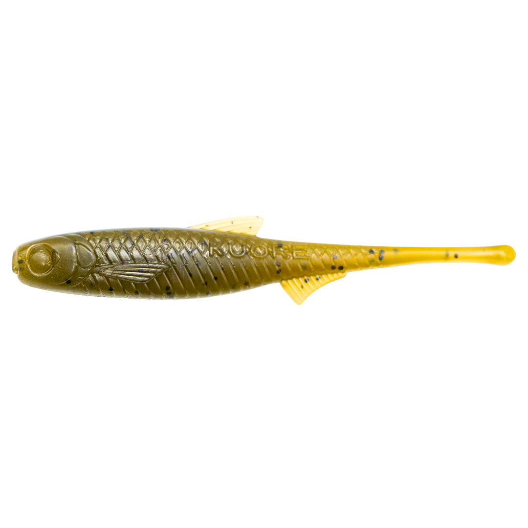 Kuore Torpedo 7cm 1.5g Jigi 4kpl | Green Pumpkin