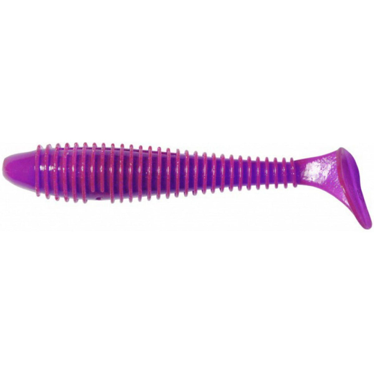 Keitech Swing Impact FAT Jigi 3.8&quot; 6 kpl | Purple Chameleon