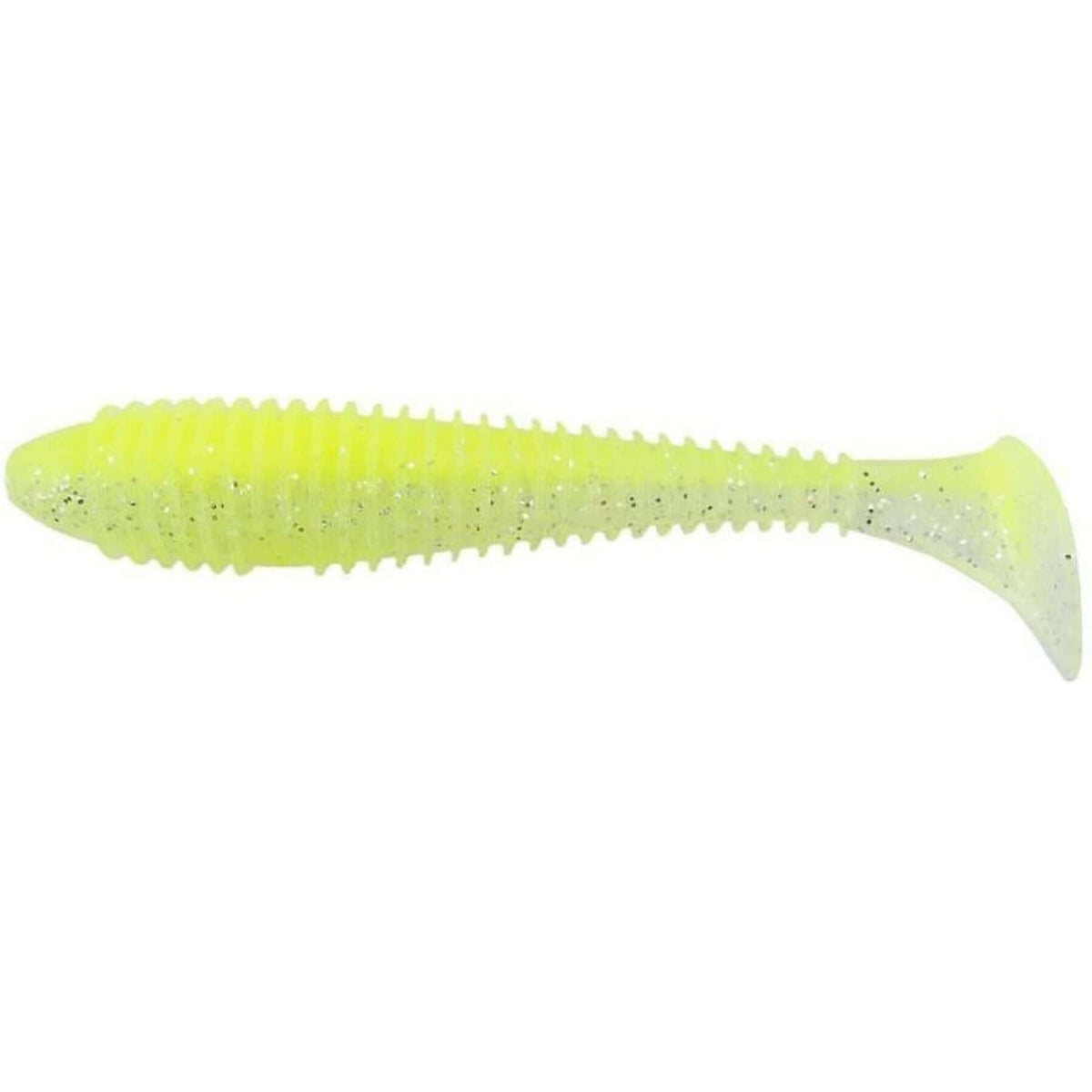 Keitech Swing Impact FAT Jigi 4.8" 5kpl | Chartreuse Ice