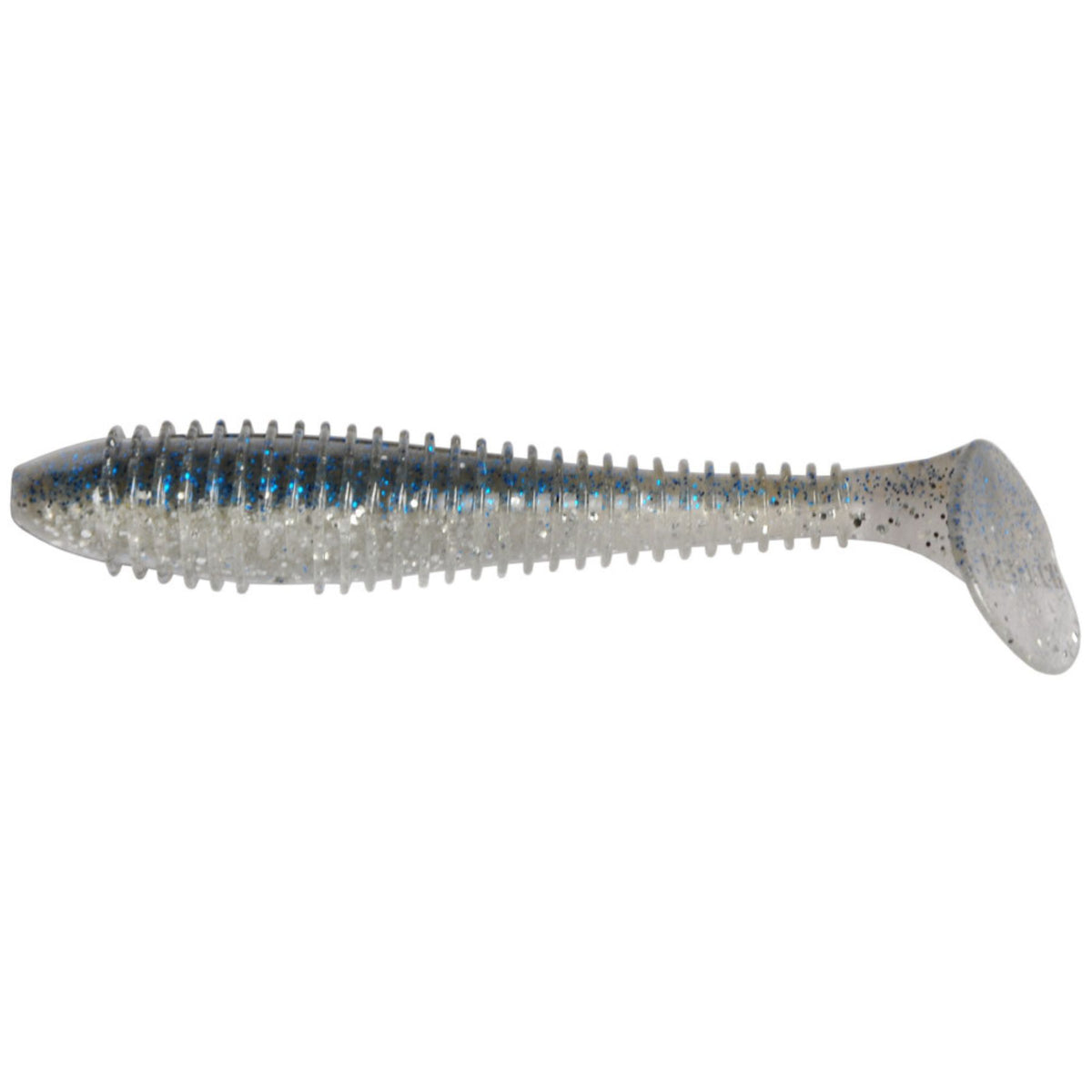 Keitech Swing Impact FAT Jigi 3.8&quot; 6 kpl | Silver Bluegill