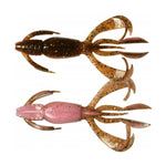 Keitech Crazy Flapper Jigi 2.4" 10kpl | Green Pumpkin Pink