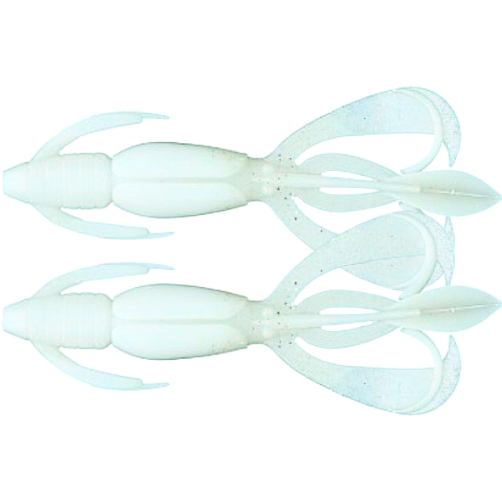 Keitech Crazy Flapper Jigi 2.8" 8kpl | Pearl Glow