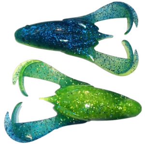 Keitech Noisy Flapper Jigi 3.5" 5kpl | Blue X Chart