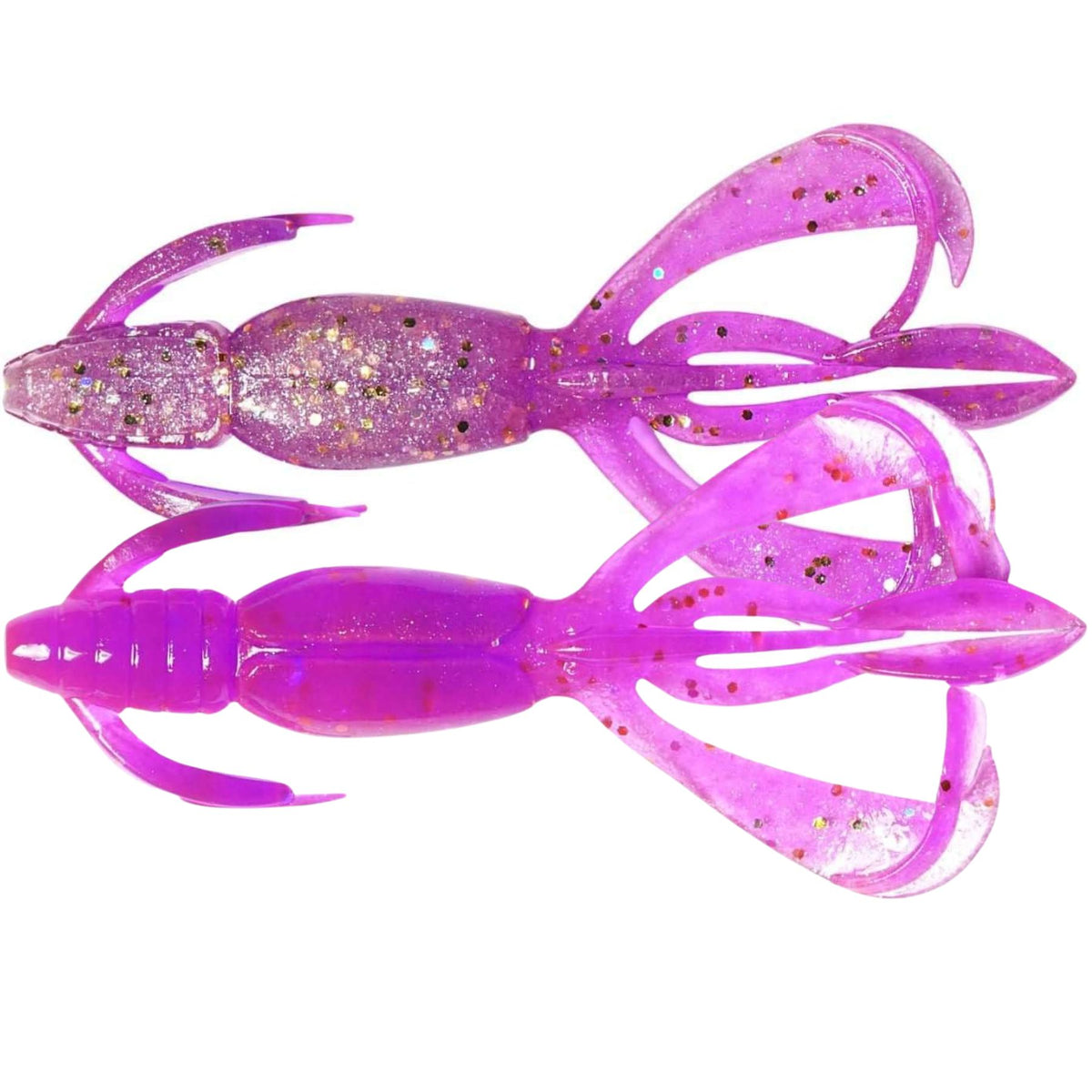 Keitech Crazy Flapper Jigi 2.8&quot; 8kpl | Grape Stardust