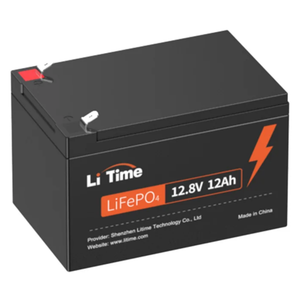 LiTime LiFePo4-litiumakku | 12V 12Ah