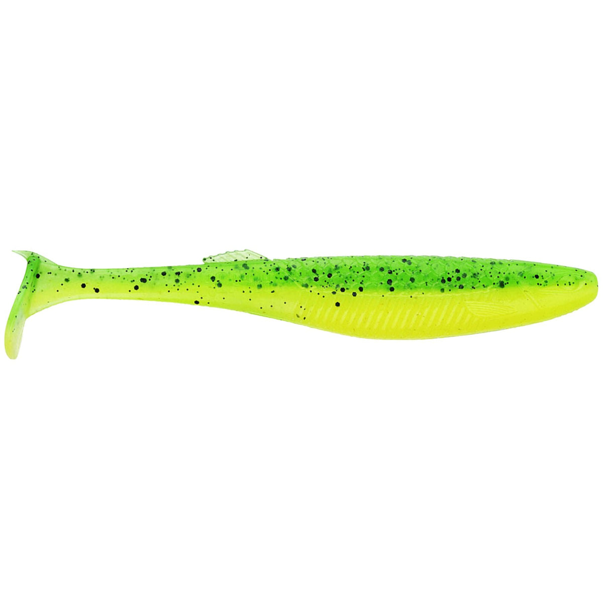 Rapala Crushcity - The Kickman 4" jigi 3kpl | Lime Chartreuse