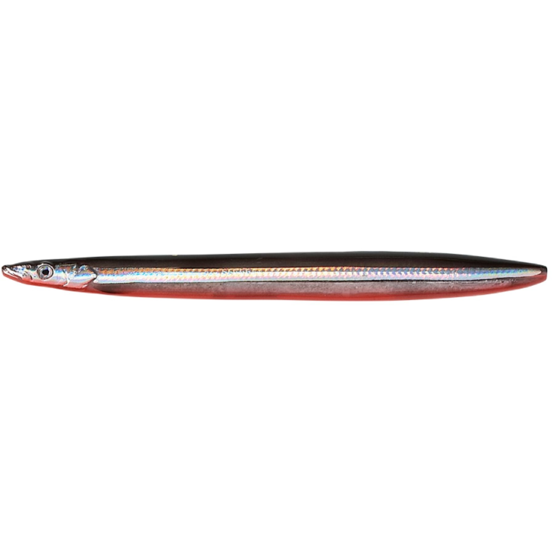 Savage Gear 3D LineThru Sandeel Meritaimenviehe 19g 125mm | Black/Red