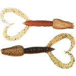 Keitech Little Spider Jigi 3" 8kpl | Green Pumpkin Orange Gold