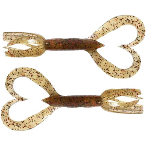 Keitech Little Spider Jigi 2" 8kpl | Motoroil Red Flake