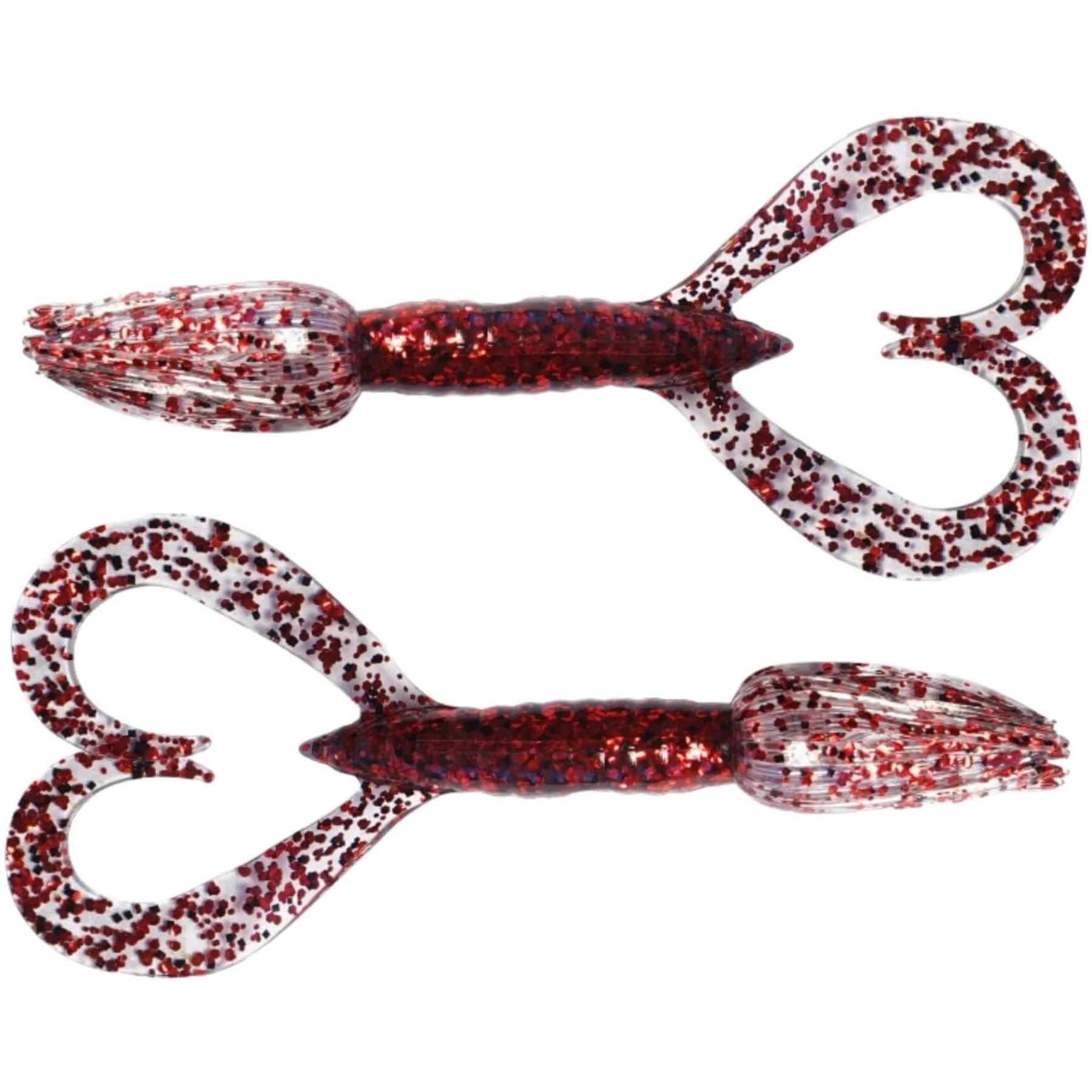 Keitech Little Spider Jigi 2" 8kpl | Red Devil