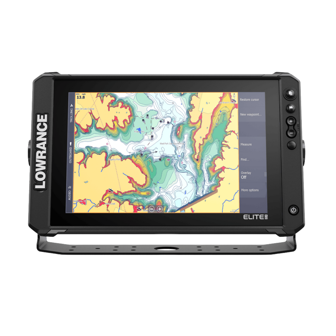Lowrance Elite FS 10" karttaplotteri/kaikuluotain 3in1-viistoanturilla
