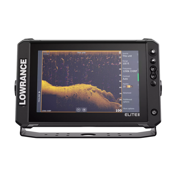 Lowrance Elite FS 10" karttaplotteri/kaikuluotain 3in1-viistoanturilla