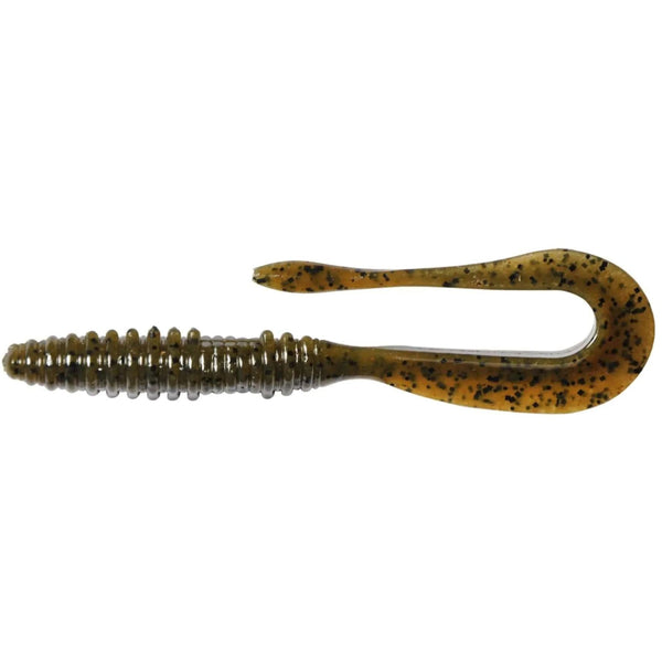 Keitech Mad Wag mini Jigi 3.5" 10kpl | Green Pumpkin PP