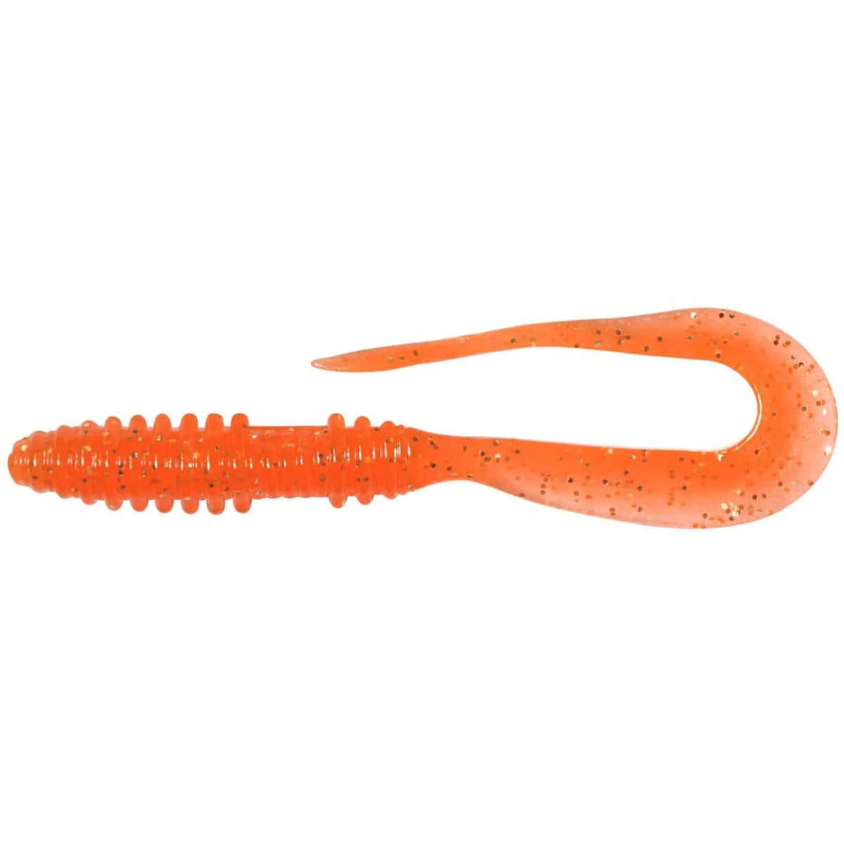 Keitech Mad Wag mini Jigi 2.5&quot; 12kpl | Flashing Carrot