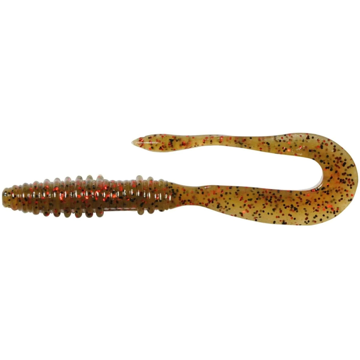 Keitech Mad Wag mini Jigi 3.5" 10kpl | Motoroil Red Flake