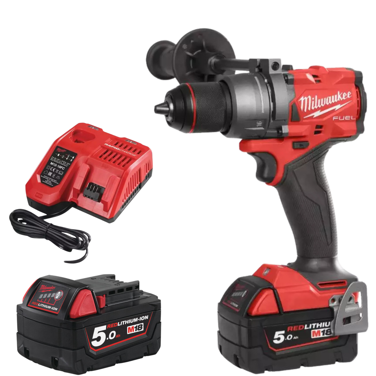 Milwaukee M18 FPD3-502X Akkuporakone Kairaan sis. 2x5ah akkua ja laturin