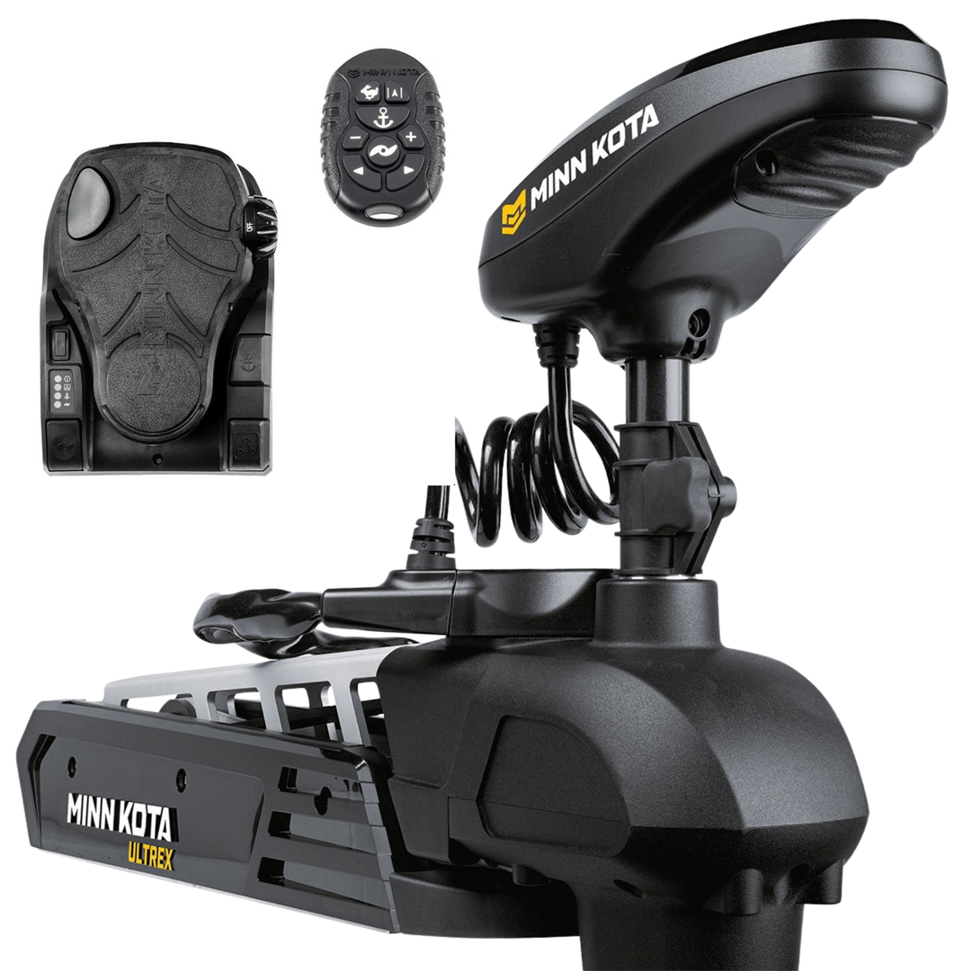 Minn Kota Ultrex 2 keulasähkömoottori 24V 80lb 52" DSC-anturilla ja jalkapedaalilla