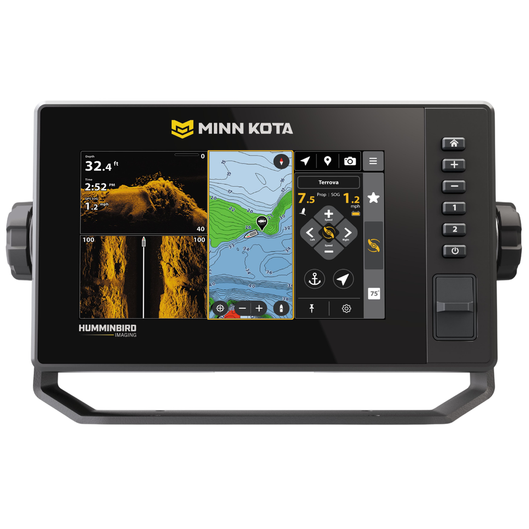 Minn Kota X7 kaikuluotain/karttaplotteri ilman kaikuanturia
