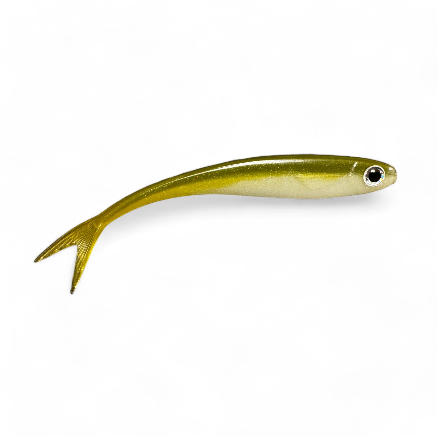 Kuore Baits V-Tail 11cm | 3kpl jigi | Natural Olive