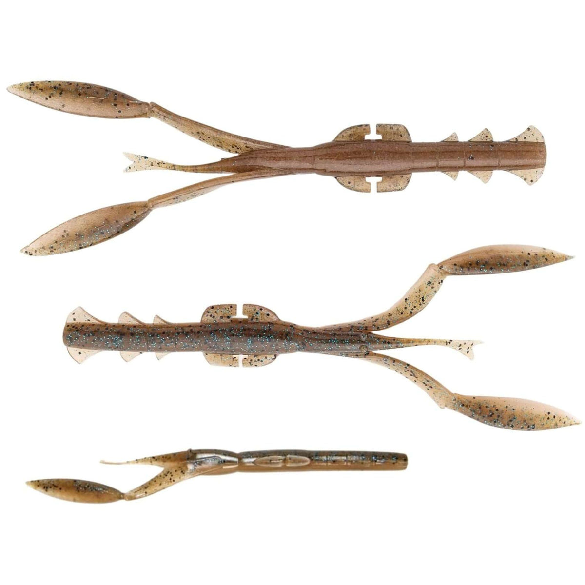 Keitech Neko Camaron Jigi 5.5" 7kpl. | Blue Back Cinnamon