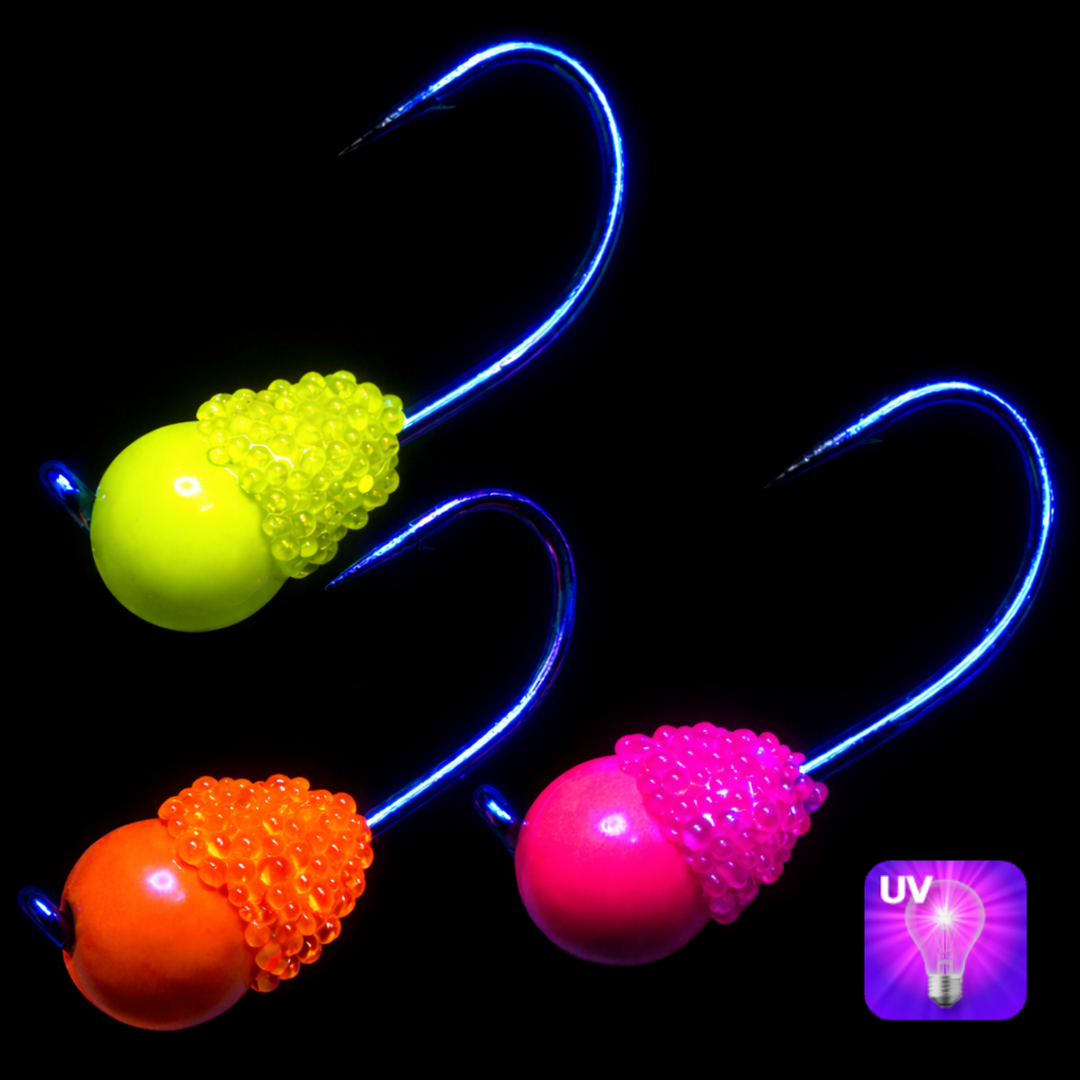 Nico Volfram Morri 5,5mm UV-Fluorivärit | 3kpl Lajitelma