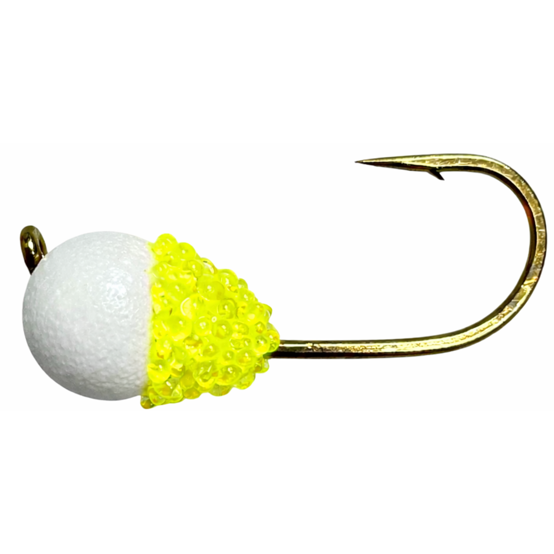 Nico Volfram Morri 6,3mm Fosfori - Koukku #6 1kpl | FO-044